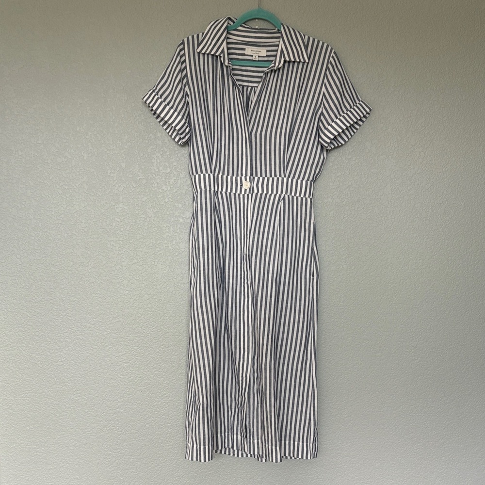 Banana Republic linen/cotton blend dress